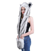 Wolf Hat Scarf | Wolf-Horde-Black-